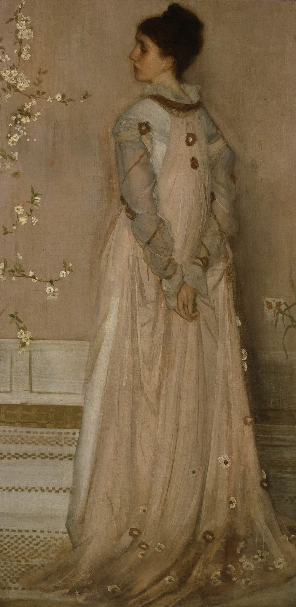 Arrangement in Flesh Colour and Pink: Portrait of Mrs. Frances Leyland