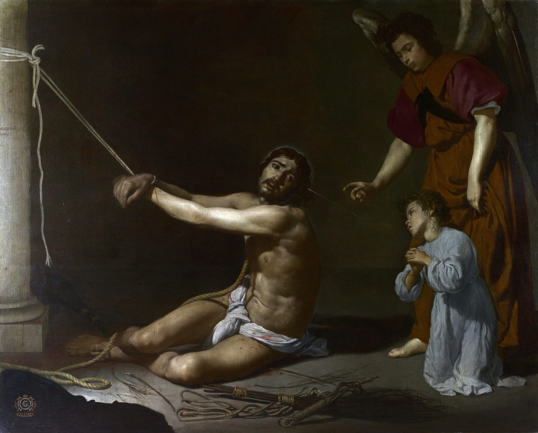 Christ after the Flagellation contemplated by the Christian Soul