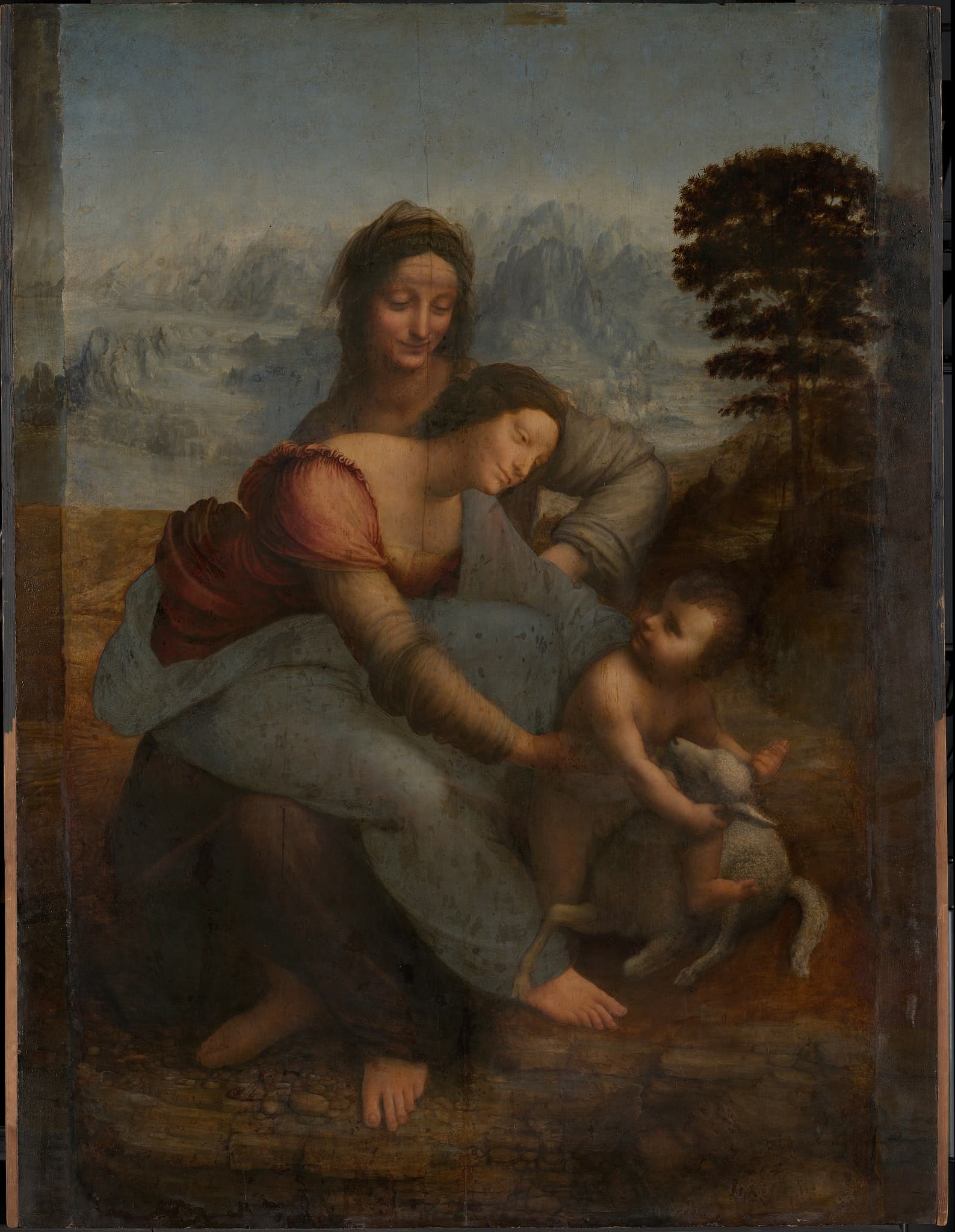 The Virgin and Child with Saint Anne