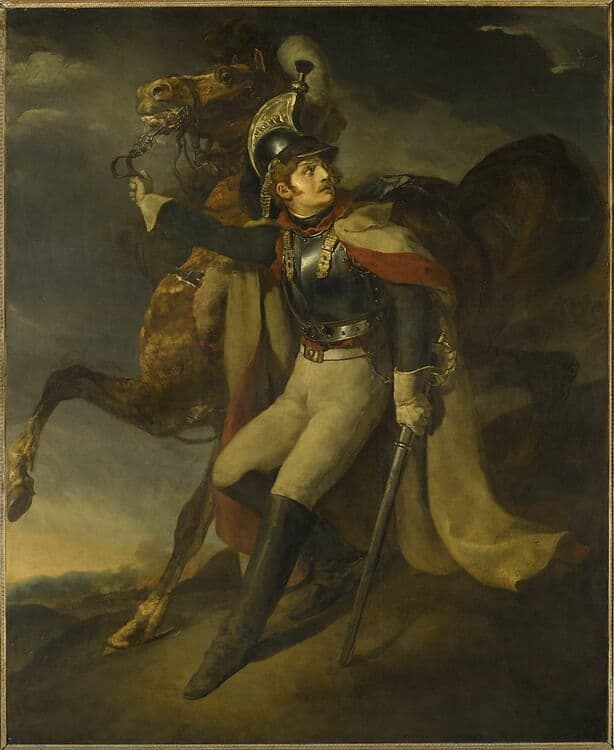 The Wounded Cuirassier (Wounded Cuirassier Leaving the Field of Battle)