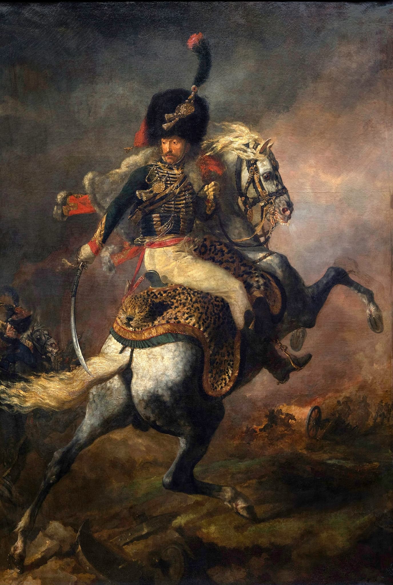 The Charging Chasseur (An Officer of the Imperial Horse Guards Charging)