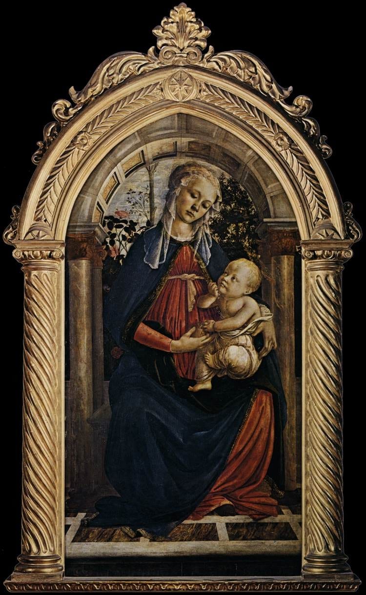 Madonna of the Rose Garden