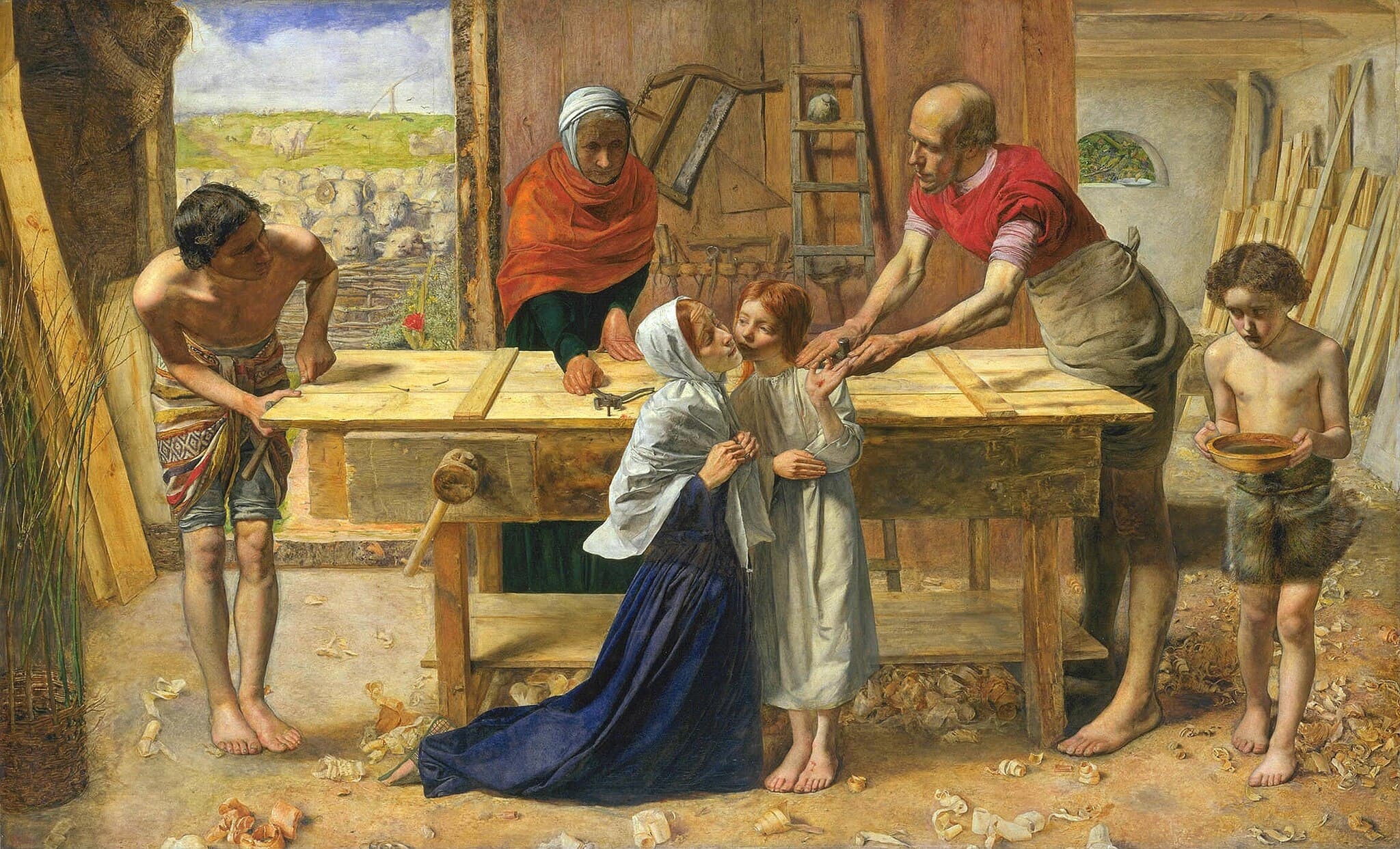 Christ in the House of His Parents (The Carpenter's Shop)