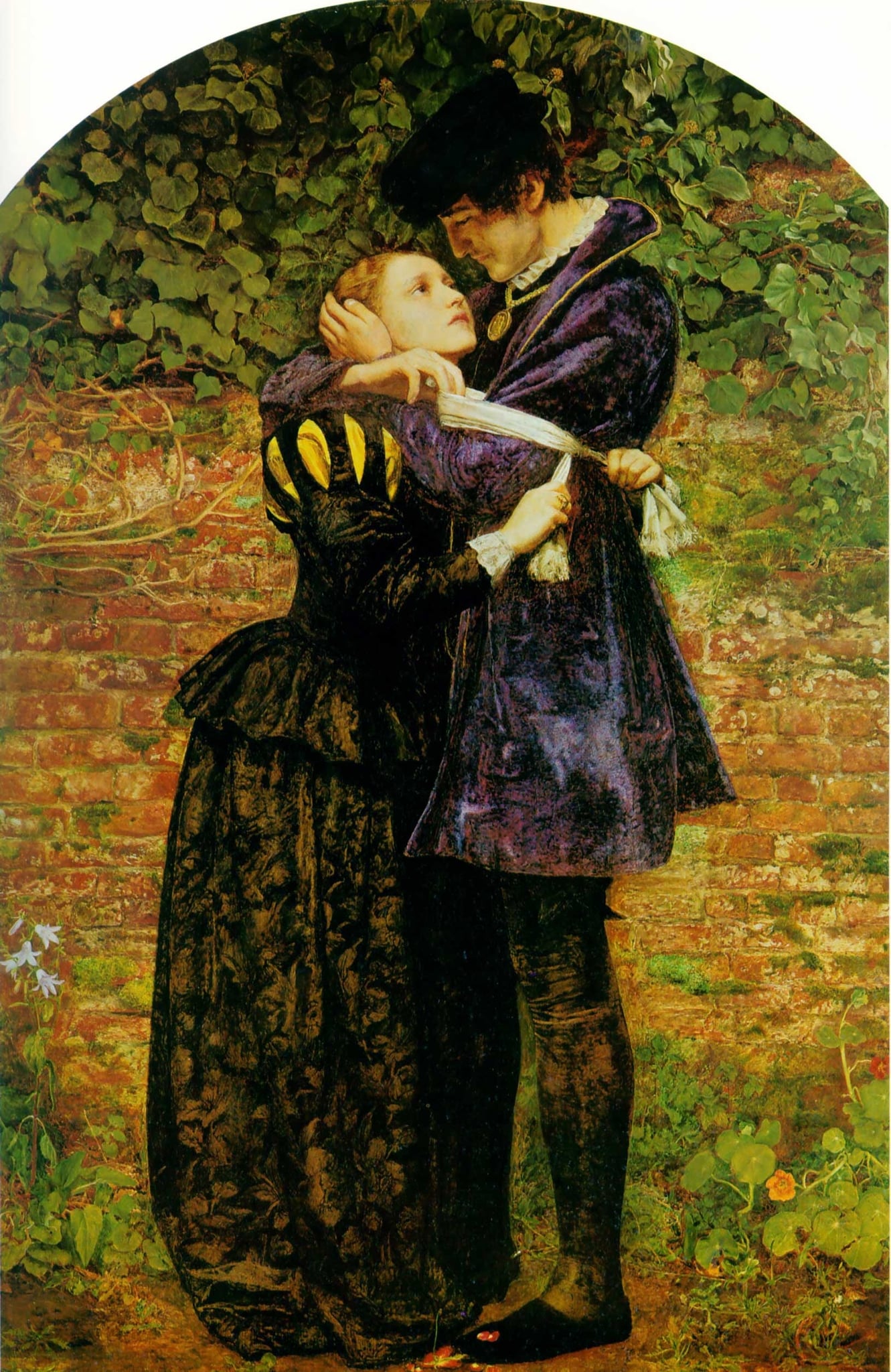 A Huguenot, on St. Bartholomew's Day by John Everett Millais