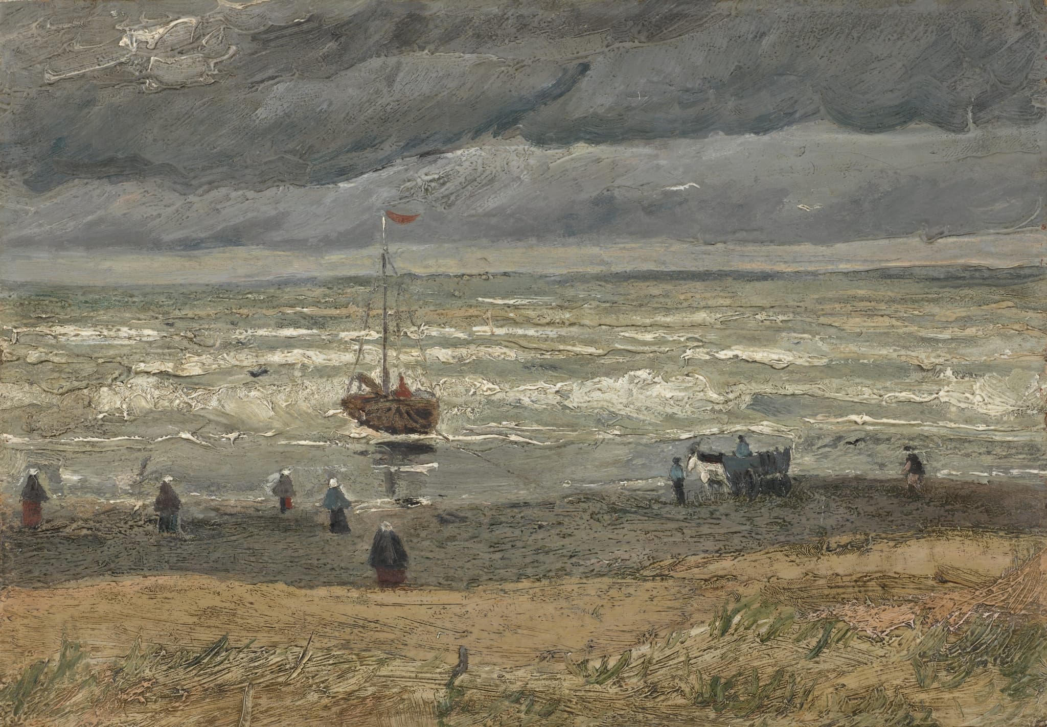 View of the Sea at Scheveningen