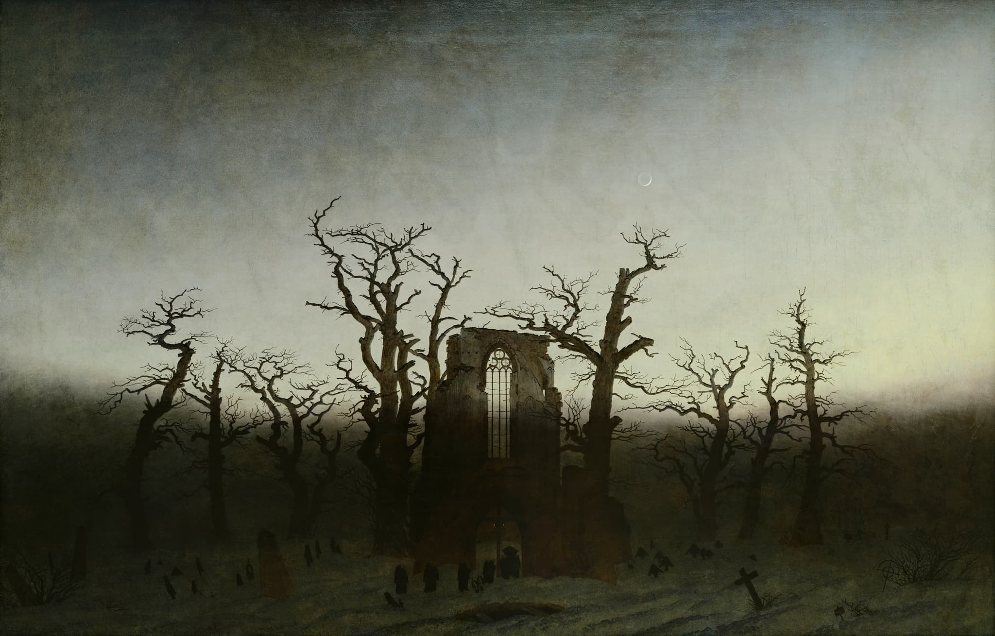 Abbey among the Oaks