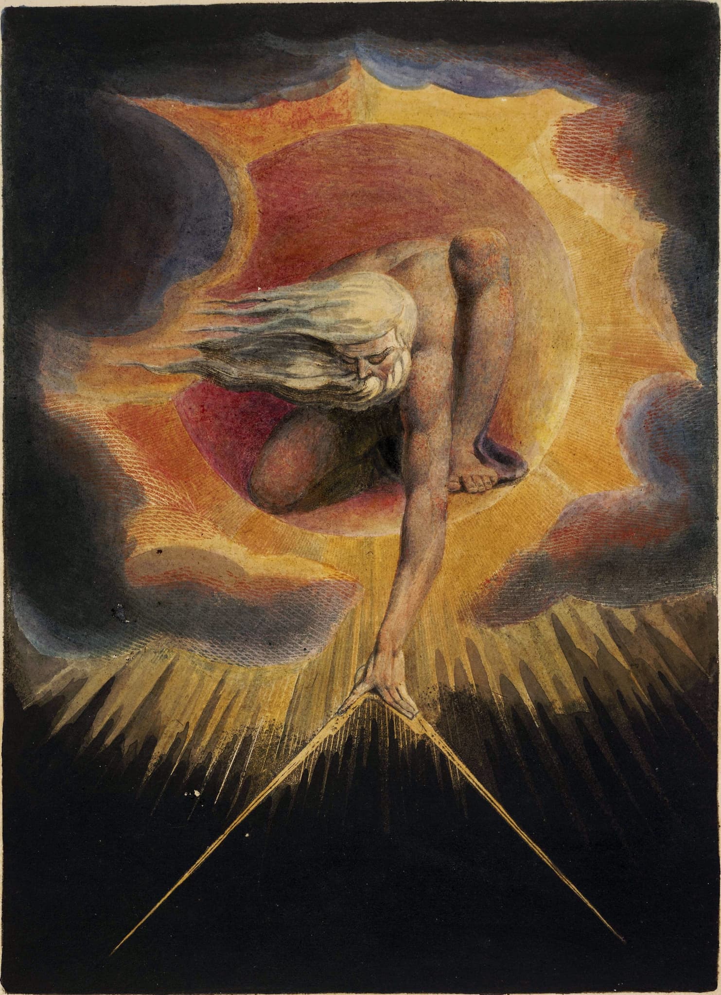 The Ancient of Days (frontispiece to Europe a Prophecy)