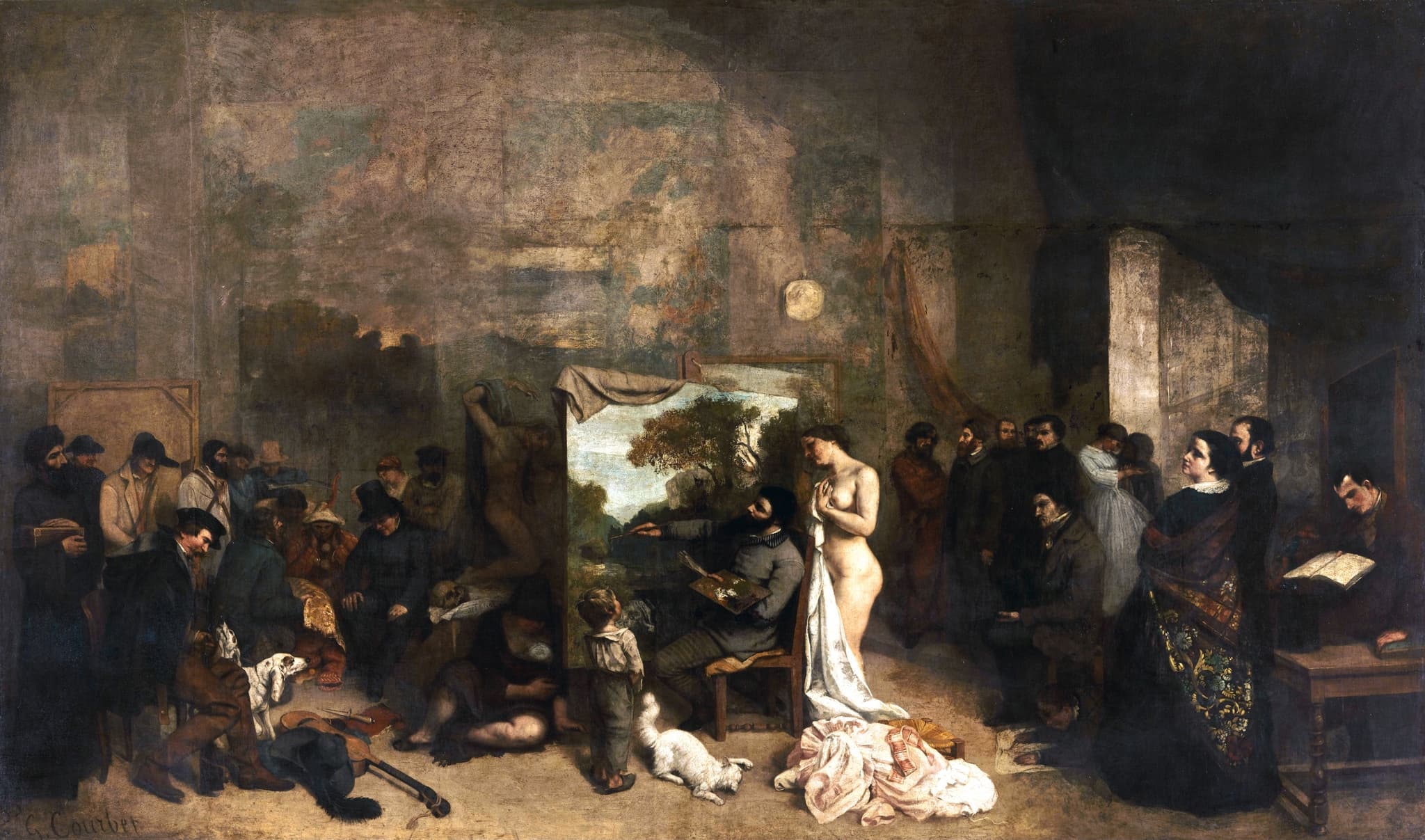 The Painter's Studio (The Artist's Studio)