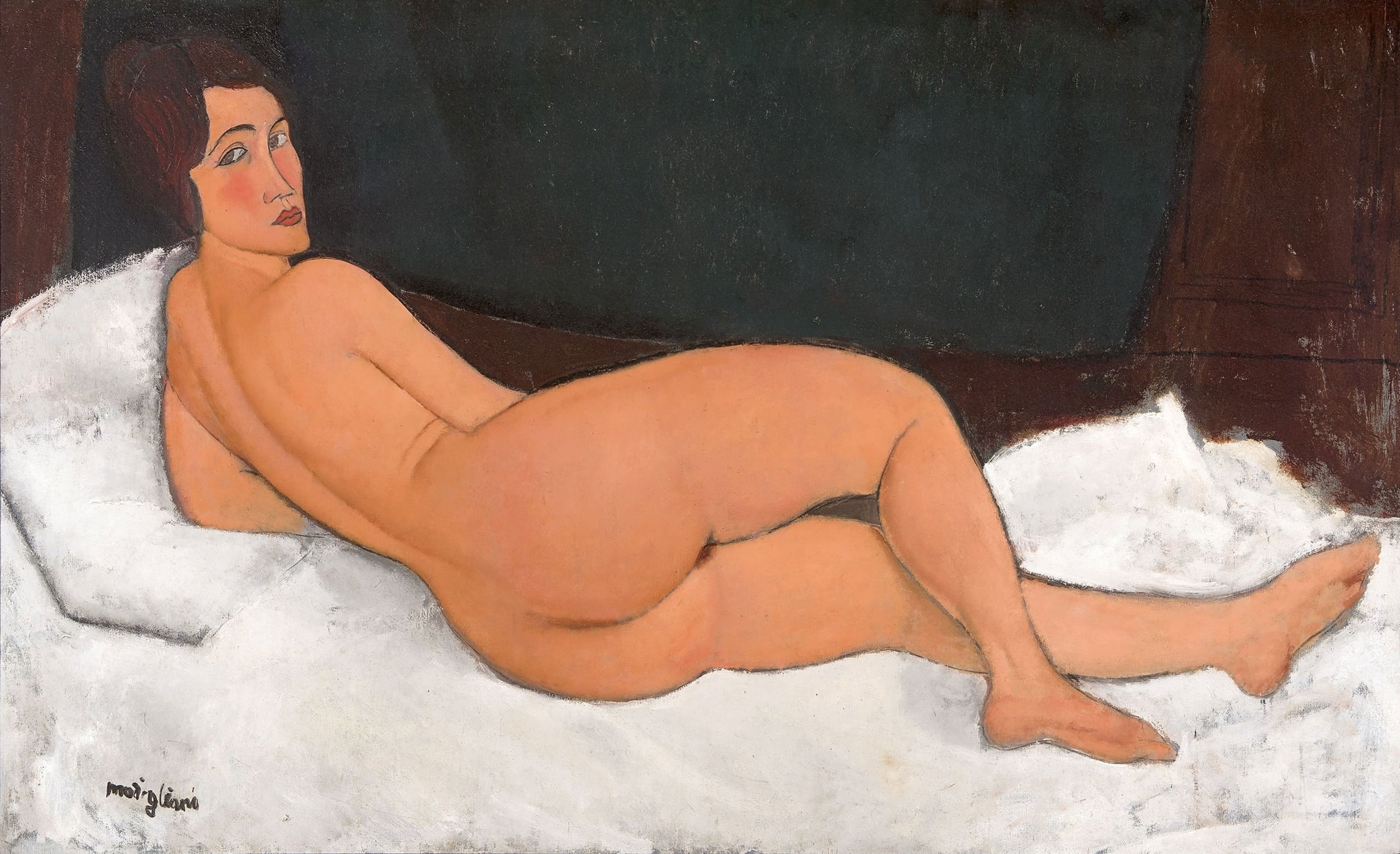 Nu couché (sur le côté gauche) by Amedeo Modigliani