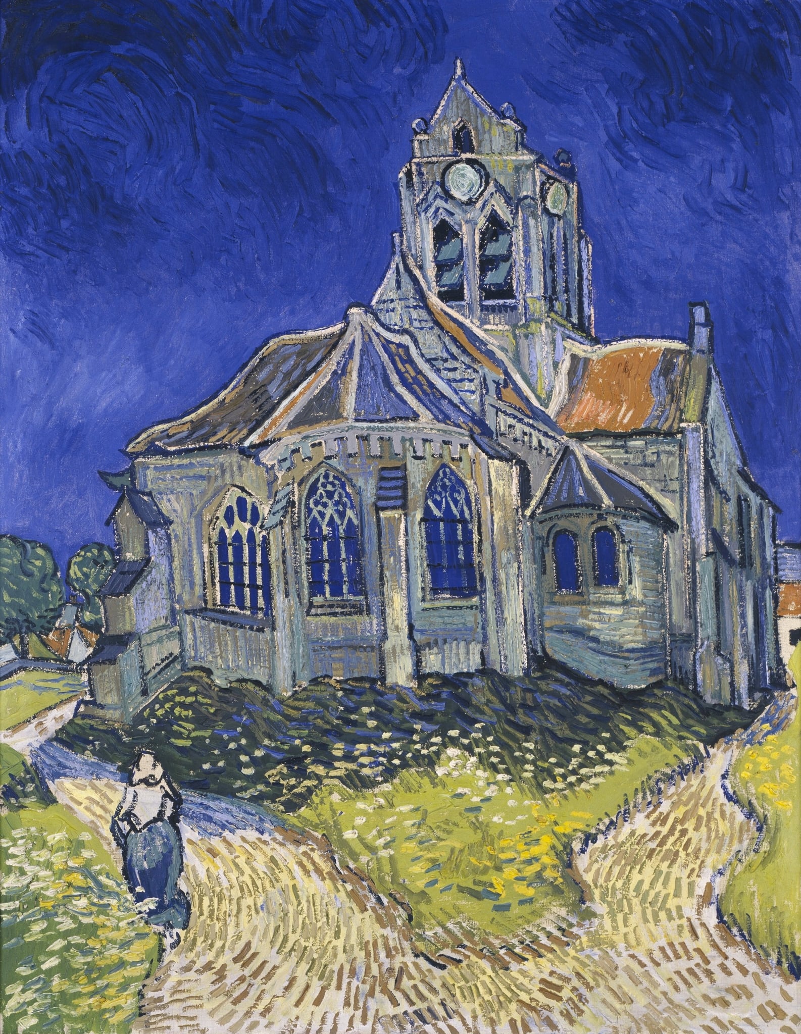The Church at Auvers by Vincent van Gogh