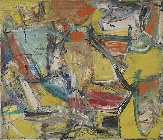 Police Gazette by Willem de Kooning