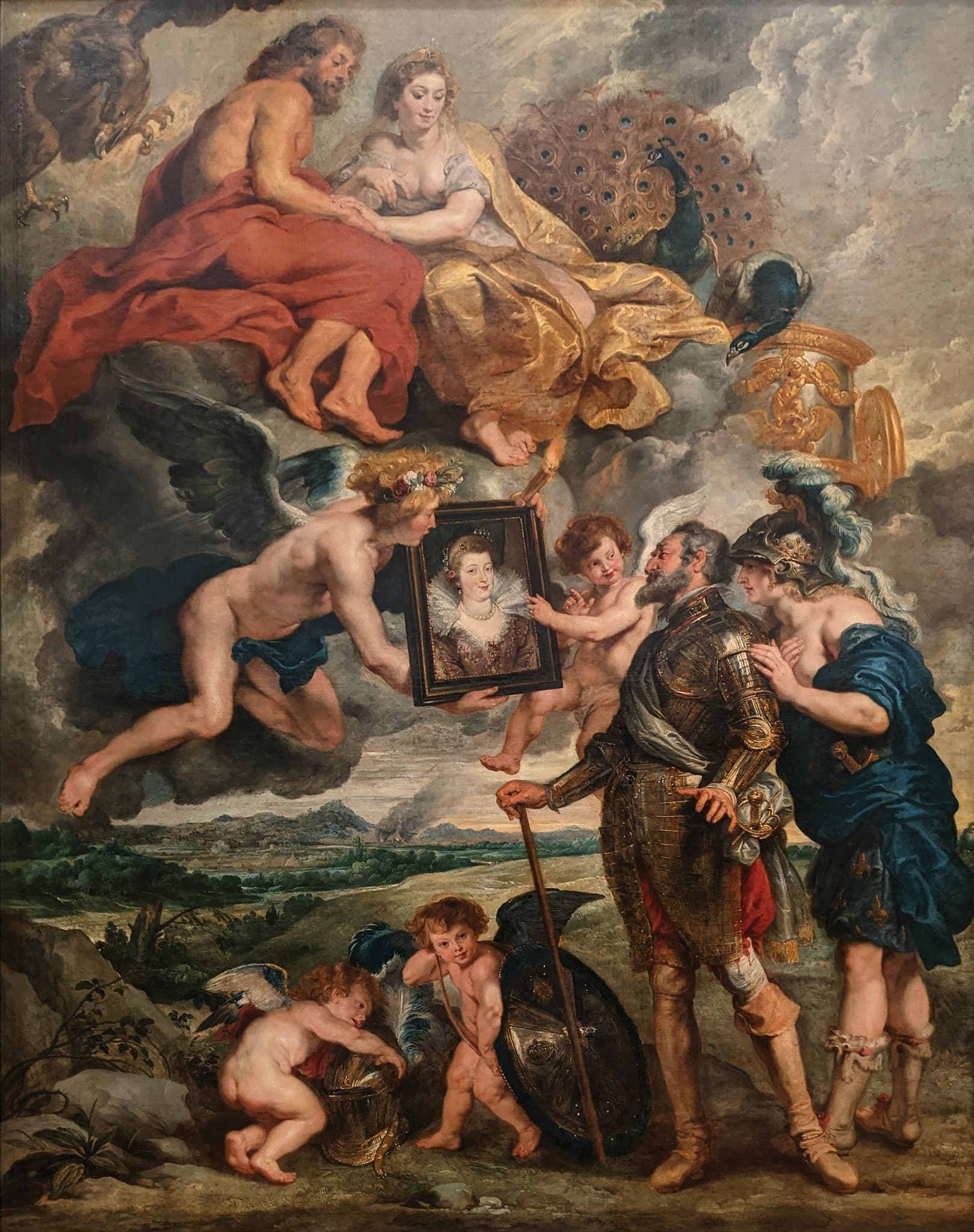 Henri IV Receives the Portrait of Marie de’ Medici