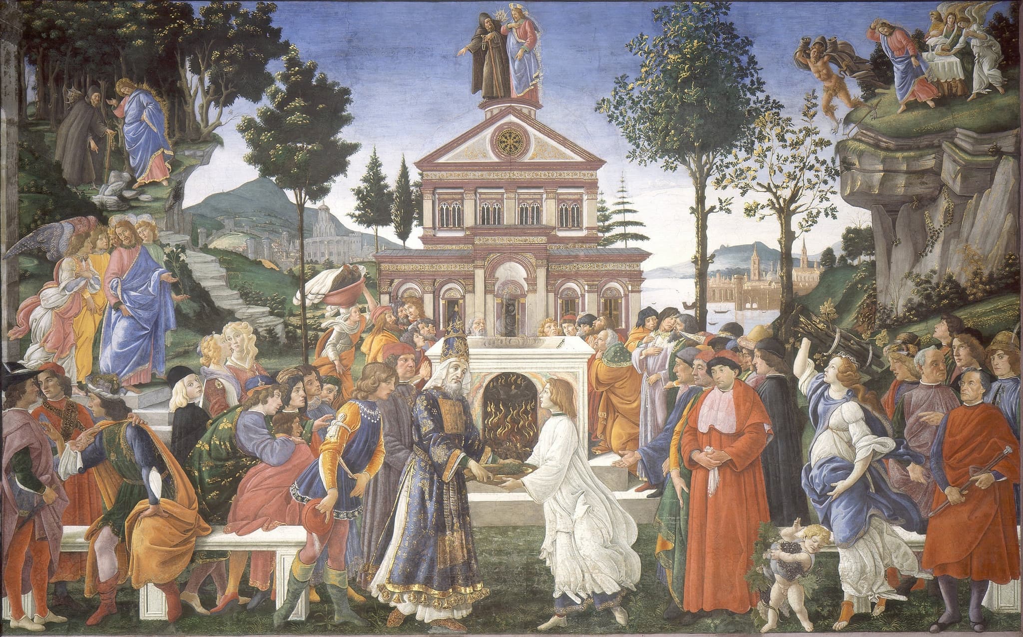 Temptations of Christ (Sistine Chapel)