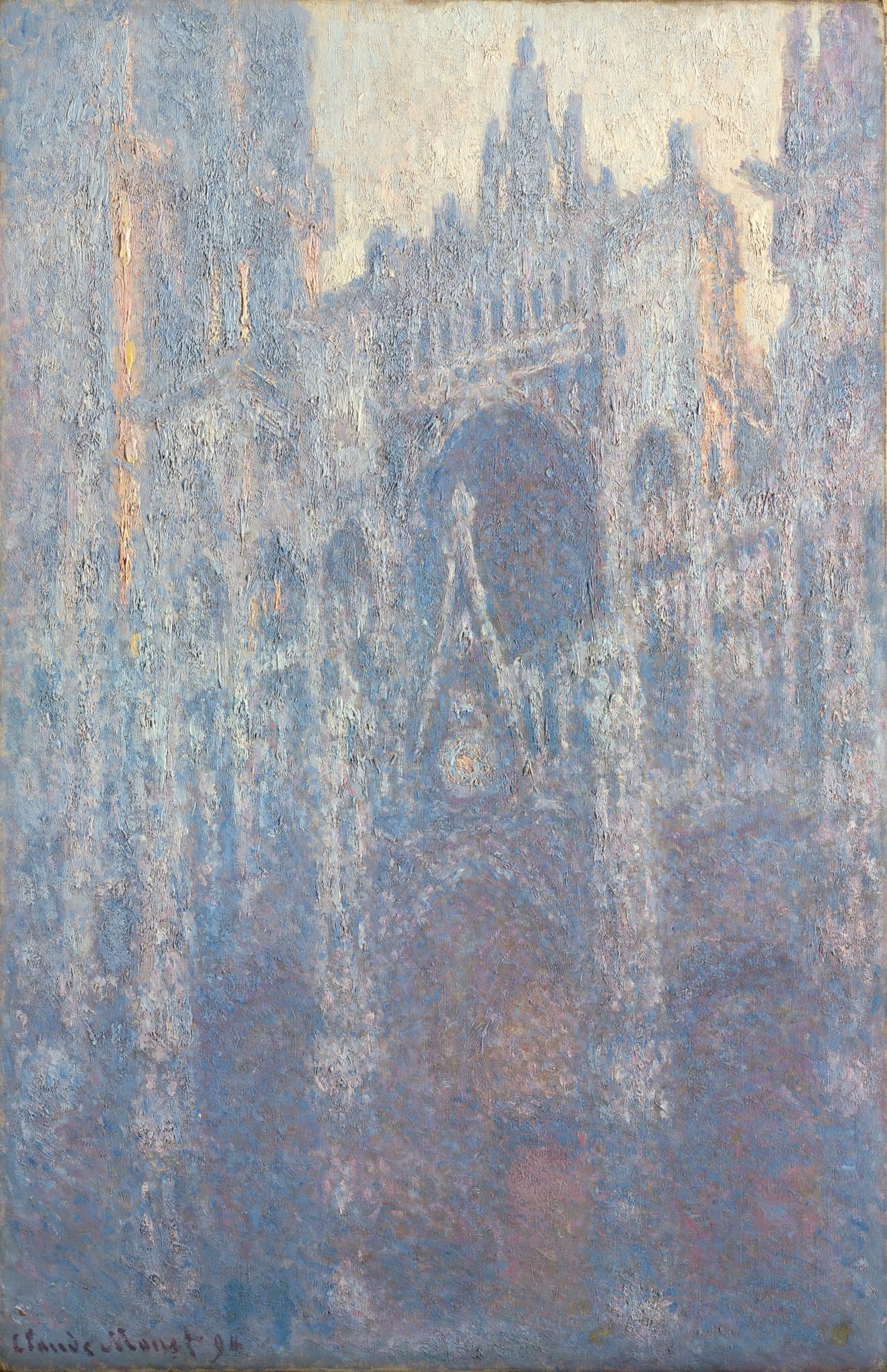 Rouen Cathedral, The Portal (Morning Sun)