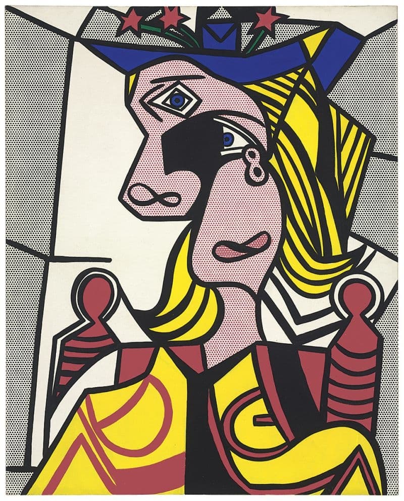 Woman with Flowered Hat