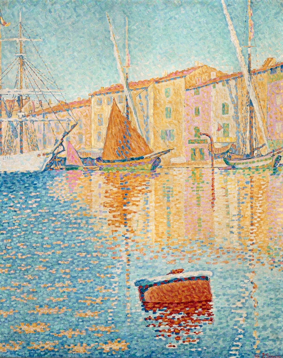 Saint-Tropez. La Bouée rouge (The Red Buoy)