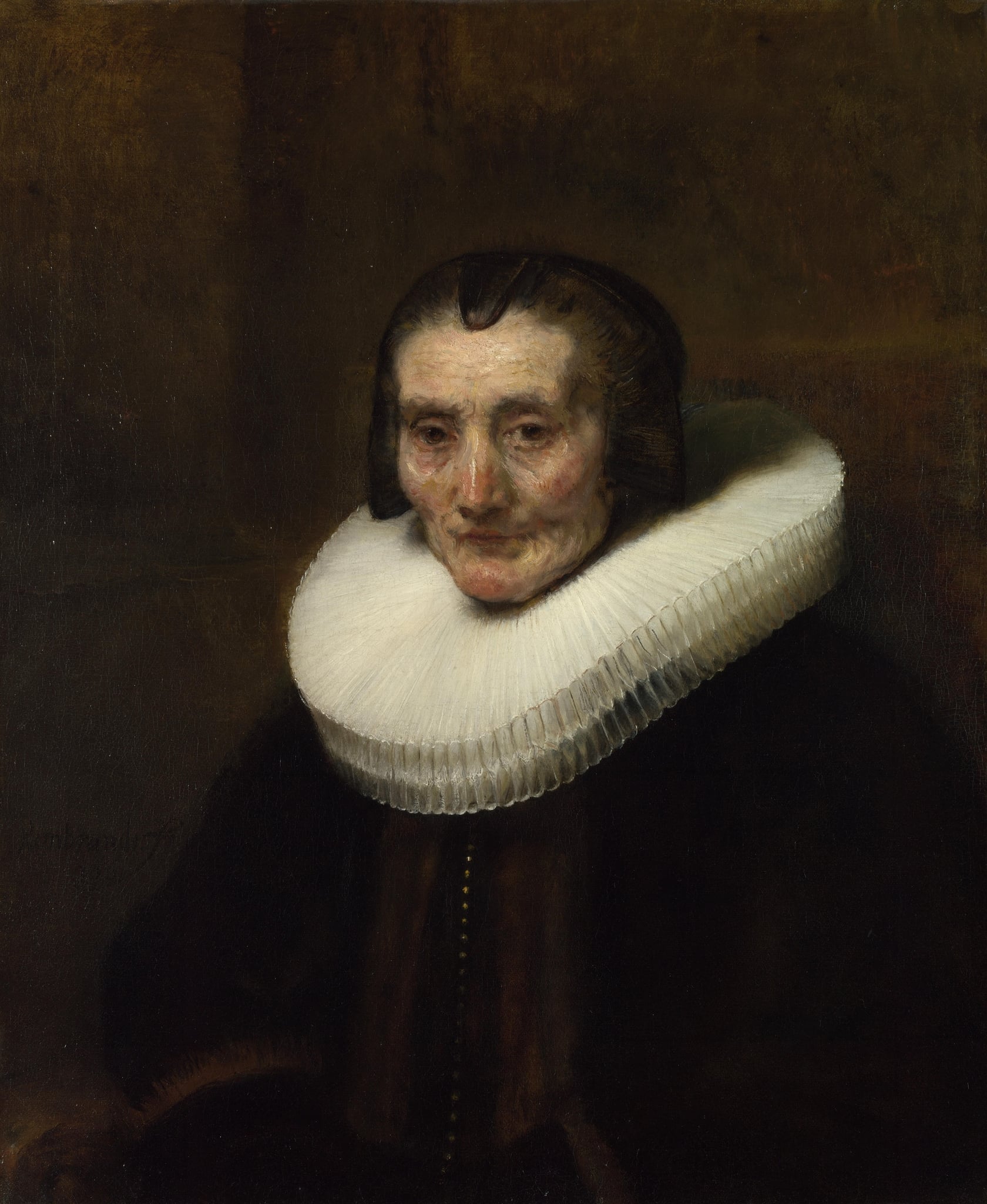 Portrait of Margaretha de Geer, Wife of Jacob Trip by Rembrandt van Rijn